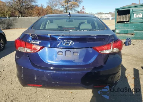 2013 Hyundai Elantra Gls из США, поврежденный, VIN 5NPDH4AE7DH307850
